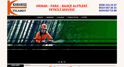 Desktop Screenshot of karakustic.com